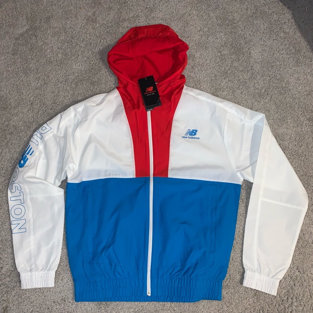 Men’s New Balance Run Boston Windbreaker Jacket